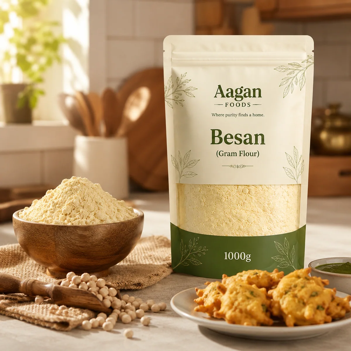 Besan (Gram Flour) from Aagan Foods